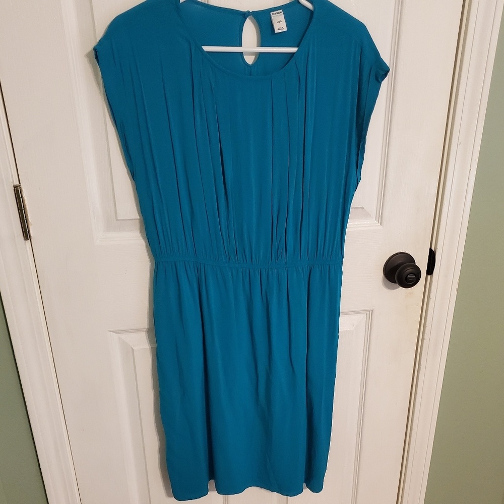Teal dress